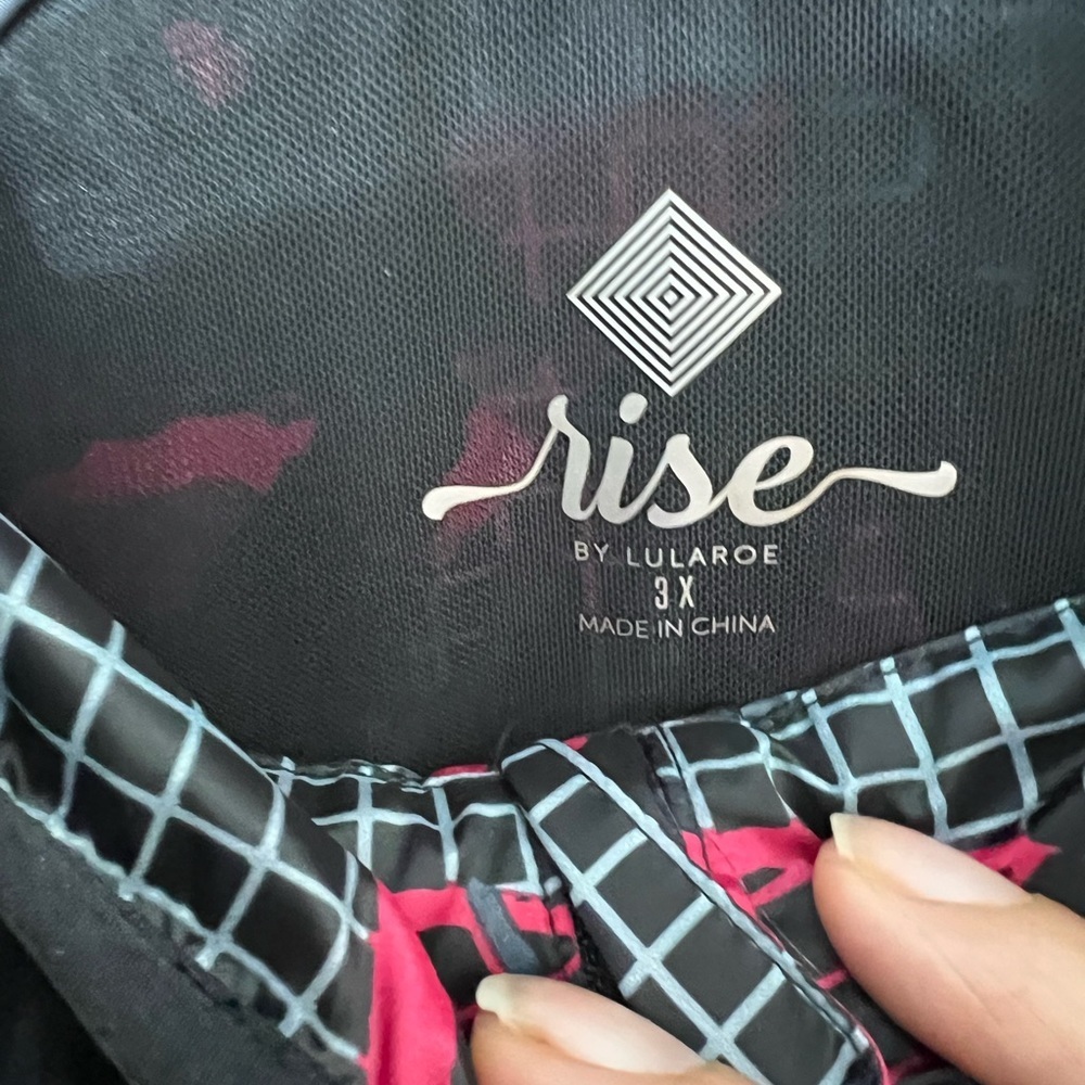 Lularoe Jackets & Coats 2XL,3XL LuLaRoe Rise Determined Jacket, Color Burgundy☑️ - Picture 11 of 12